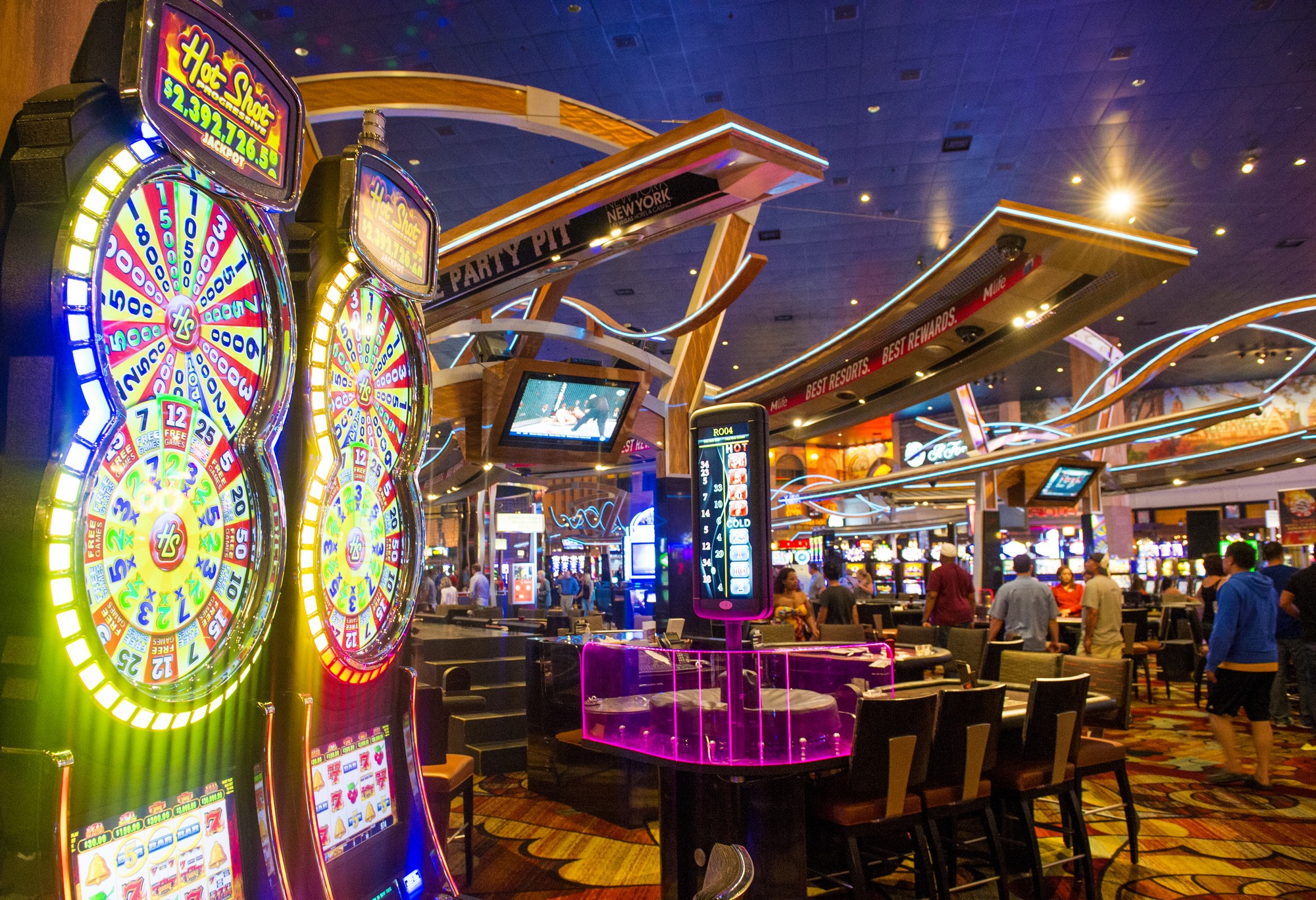 Exudravilon Restaurant Casino lobby og inngangsområde